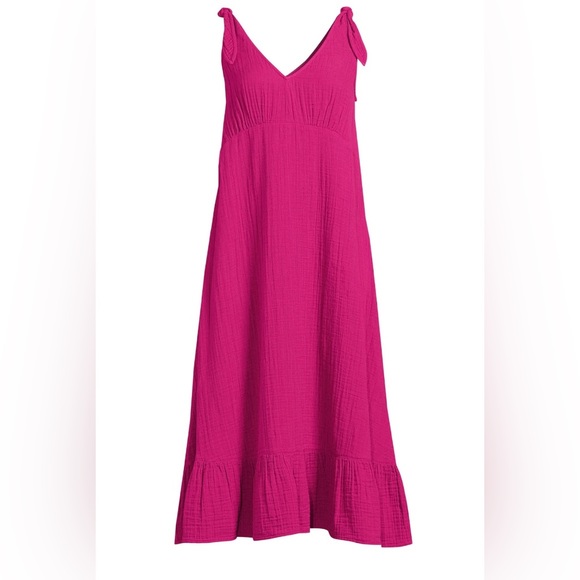 NWT Time and Tru V-neck Dress Sizes XXL, XXXL - Picture 2 of 4